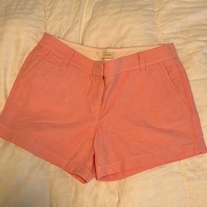 Great condition pink JCREW shorts